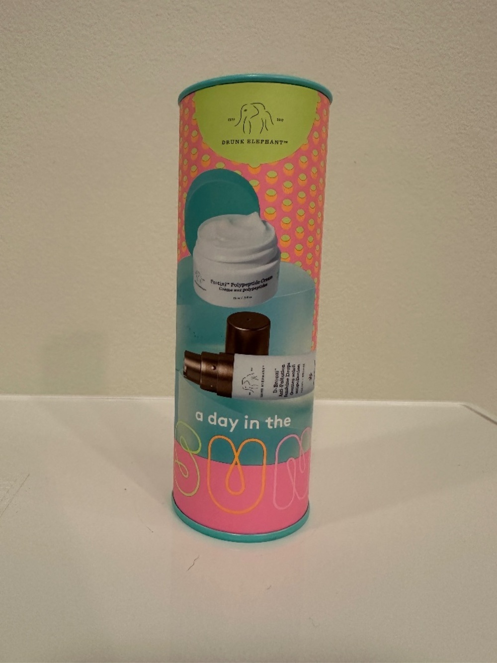 Drunk Elephant A Day in the Sun Protini & D-Bronzi Set 15mL 8mL New